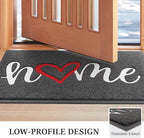 Door Mat Welcome Mat Floor Mat for Entryway, High Traffic Areas | Low Profile - Image 4