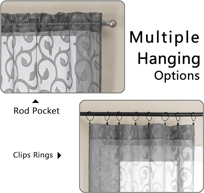 Furman Sheer Curtains 63 inch Length - Image 4