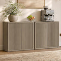SICOTAS Buffet Cabinet with Storage 69.2" Sideboard Accent Modern Credenza with by SICOTAS