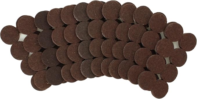 Smart Surface 8825 Heavy Duty Self Adhesive Furniture Felt Pads 1-Inch Round - Image 3