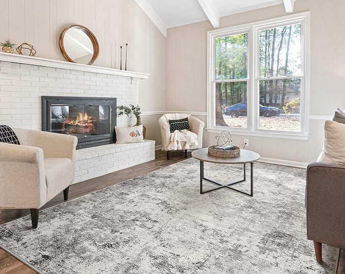 UERMEI 10x14 Washable Area Rug - Image 4