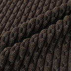 Set of 4 Beige Brown Coffee Decorative Throw Pillow Covers 18x18 Inch Corduroy - Image 5