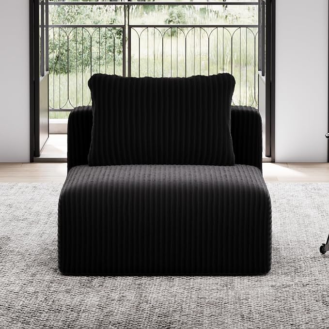 Avenco 35.4” Armless Modular Sofa Seat, Individually Wrapped Coil Support & by Avenco