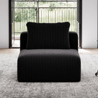 Avenco 35.4” Armless Modular Sofa Seat, Individually Wrapped Coil Support & by Avenco