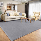 4x6 Area Rugs for Living Room Non Slip Dorm Bedroom Rug, Minimalist Washable - Image 9