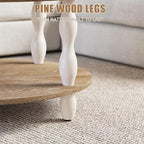 karlott Round Coffee Table, 30.3" Coffee Tables - Image 5