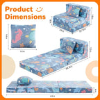 MeMoreCool Foldable Futon Chair Bed - Image 5