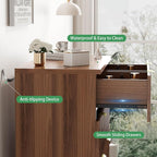Xixini Fluted Dresser for Bedroom - Image 5