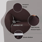 Turquoize 2 Piece Chair Covers Chair Slipcovers - Image 3