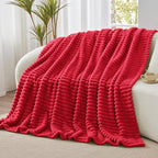 BEDELITE Ribbed Twin Blanket for Couch & Bed, Warm Yet Lightweight, Ribbed - Image 8