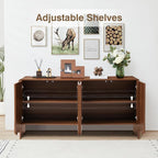 ORRD Sideboard Buffet Cabinet, Accent Storage Cabinets - Image 6
