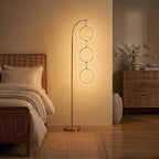 Brightech Nova 74 in. Antique Brass Industrial 3-Light LED Energy Efficient - Image 4