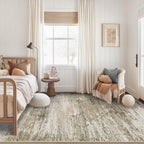 Washable Rug 5x7 Area Rugs for Living Room: Neutral Soft Rug Abstract Non Slip - Image 7