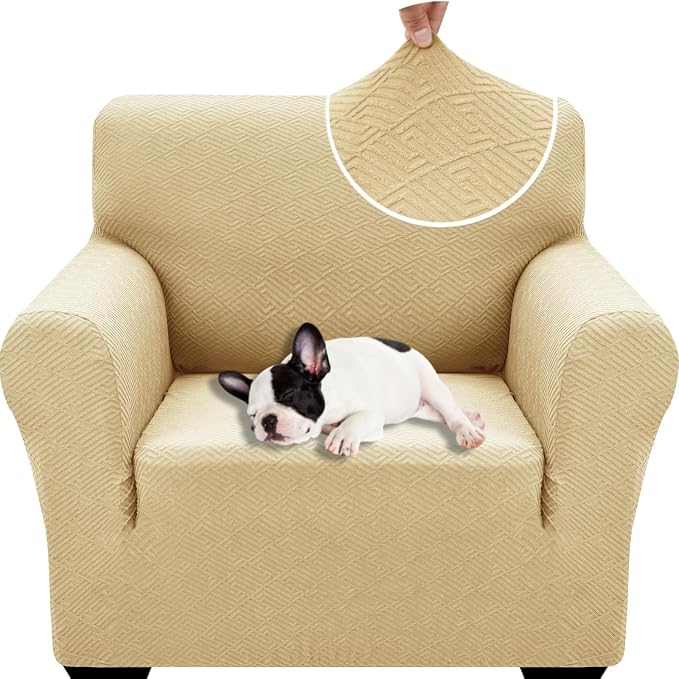XINEAGE 2026 New Stretch Armchair Covers 1 Piece Chair Slipcovers Chair by XINEAGE