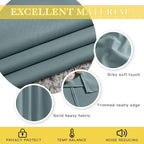 NICETOWN Greyish Blue Sliding Door Curtain - Image 4