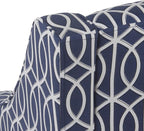 Homepop Home Decor Upholstered Classic Swoop Arm Accent Chair Accent Chairs - Image 10