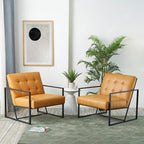 Glitzhome Mid Century Modern Accent Chair, Modern Living Room Chairs - Image 9