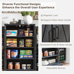 ACCOHOHO 47" Kitchen Pantry, Farmhouse Storage Cabinet - Image 6