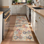Lahome Moroccan Trellis Hallway Rug, 2x5 Washable Runner Rug Non Slip Kitchen - Image 5