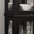 Glass Corner Display Cabinet - Image 5