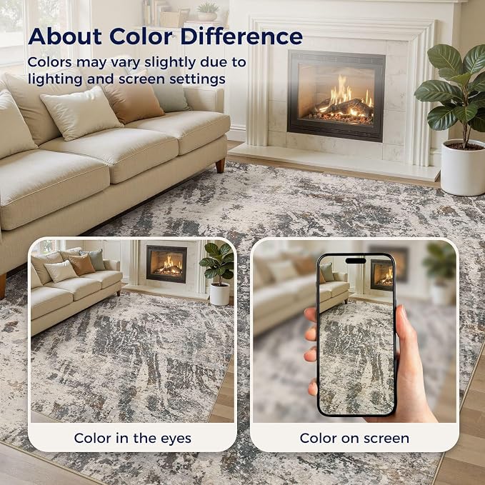 DMOYEST Area Rug Living Room Rugs - Image 8