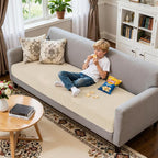 Hokway Couch Cushion Covers, Stretch Sofa Cushion Covers, Washable Replacement - Image 5