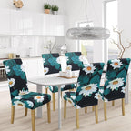 BIETYONE Stretch Dining Chair Covers Set of 8, Soft Removable Washable Kitchen - Image 2