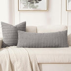 MIULEE Lumbar Corduroy Throw Pillow Cover - Image 3