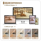 Beige Gold Washable Rug 5x7 Area Rugs - Image 8