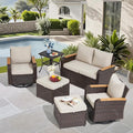 6 Pieces Outdoor Furniture Set by YALISSEY