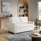 Serta Galway 66.5" Convertible Sleeper Loveseat, Full Size, Dreamcoil Comfort by SertaDreamConvertibles