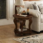 LKTART 22" Victorian Vintage Round End Table - Image 2
