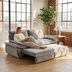 73.2" Sofa Bed Queen, 3-in-1 Pull Out Sofa Bed - Image 7