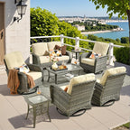 Weaxty 8 Pieces Outdoor Patio Furniture Sets by Eco-ChicLivingBeautifullyAffordable
