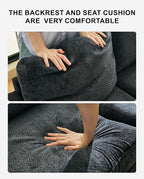 Belffin Fabric Large Ottoman - Image 5