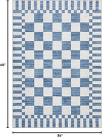 GarveeHome Checkered Rug 3x5 Area Rugs - Image 2