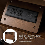 HULALA HOME 3 Drawer End Table - Image 3