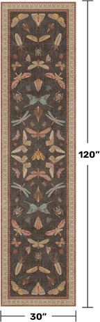 Long Runner Rug 2'6"x10', Washable Non Slip Carpet - Image 2