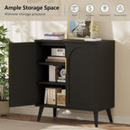 Keehusux 15.7" D Set of 2 Modern Buffet Cabinet - Image 4