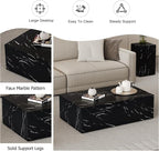 39.3'' Marble Coffee Table - Image 5