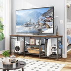 YGEOMER TV Stand for TVs Up to 55 Inch, Entertainment Center for Living Room - Image 5