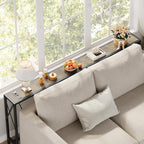 Gewudraw 70" Sofa Tables Narrow Long, Behind Couch Table - Image 4
