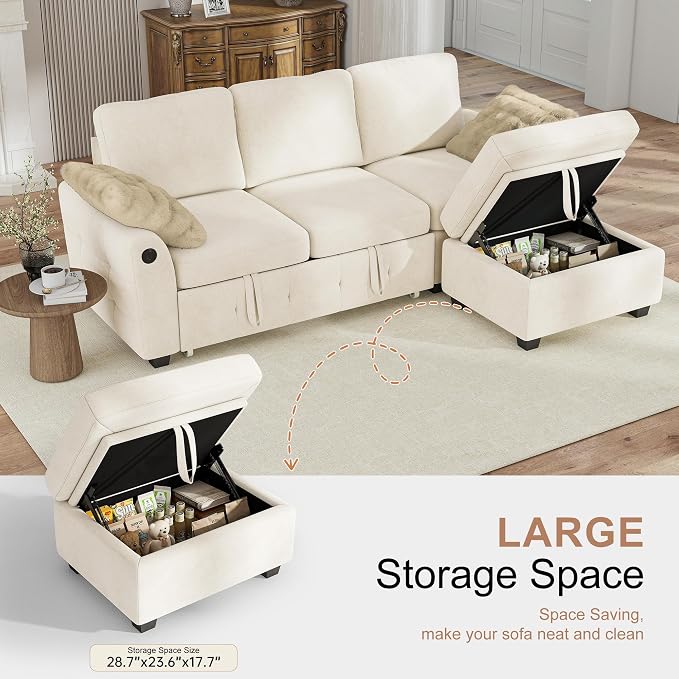 Hanherry 81" Sectional Couch - Image 4