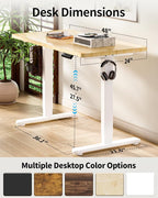 BIZUM Standing Desk Electric Adjustable Computer Desk-Stand up Desk Office - Image 3