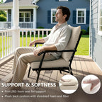 24x24 Inch Outdoor Chair Cushion - Image 4