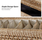 HULALA 56" Rattan Storage Bench - Image 5
