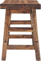 Alaterre Furniture Durango 20-Inch Tall Industrial Wood Dining Stool - Image 10