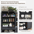 ACCOHOHO 72" Tall Kitchen Pantry, Farmhouse Storage Cabinet - Image 6
