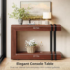 Einhomn 42.5" Console Table Behind Couch, 2-Tier Narrow Entryway Table - Image 6