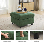 WUTUTUEE 25”Square Storage Ottoman Module - Image 3